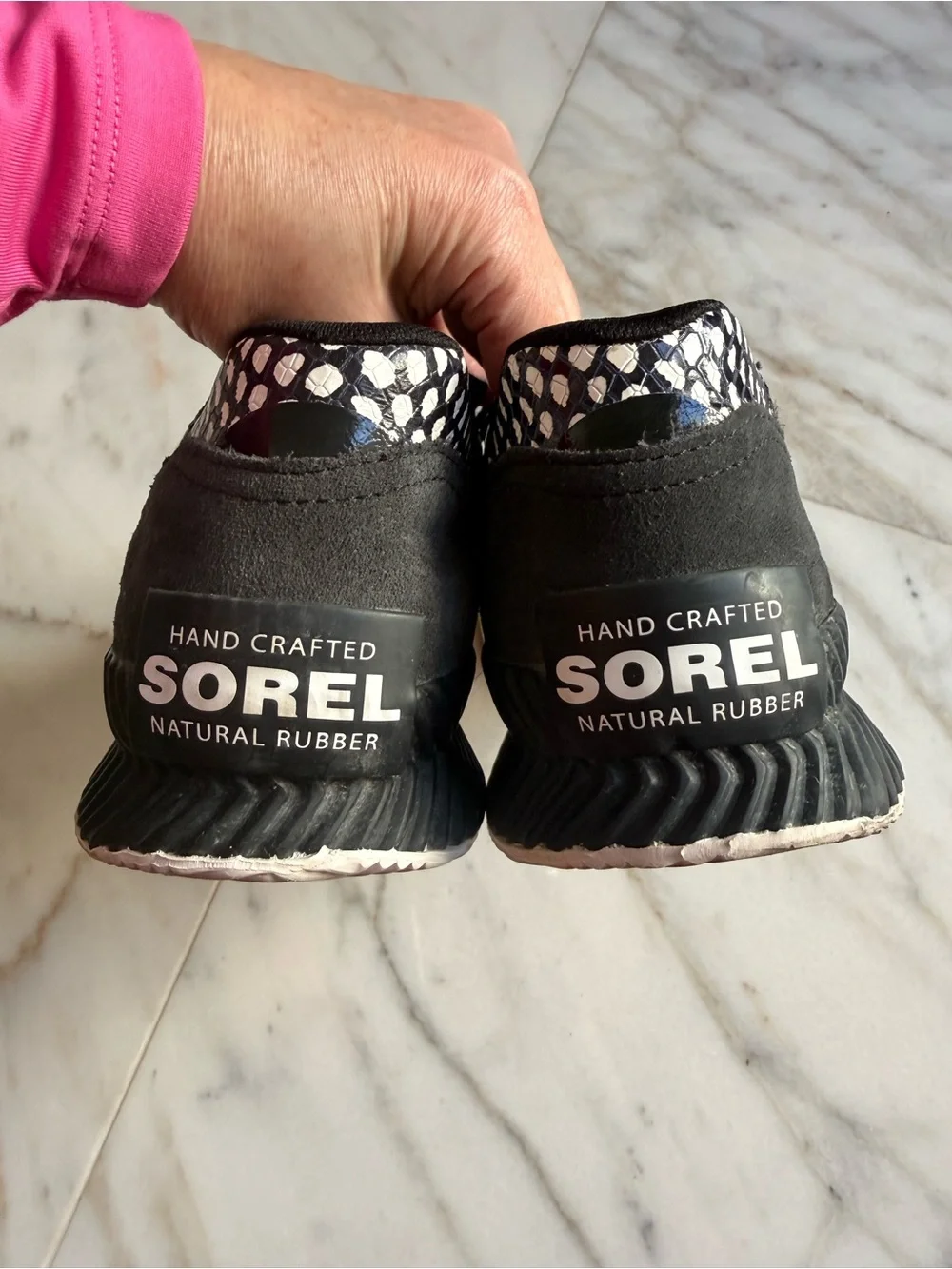 Sorel Waterproof Sneakers ONA BLVD Classic Jet Black Women’s Size 9.5